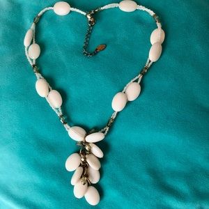 Beaded Drop Necklace by Grace